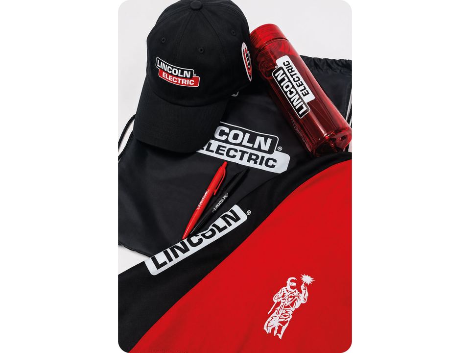 Kit promocional corporativo de Lincoln Electric